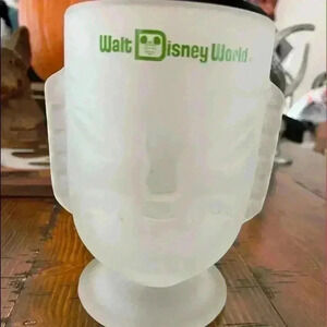 Walt Disney World very heavy vintage glass.